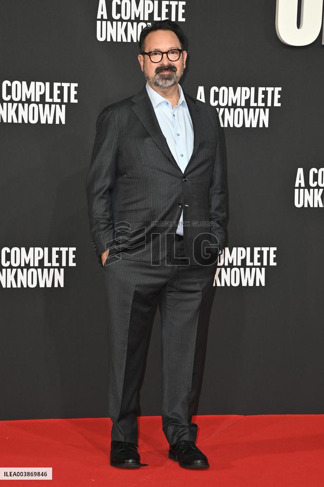 A Complete Unknown Premiere in Rome - Italy