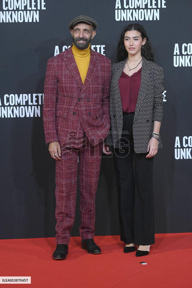 A Complete Unknown Premiere in Rome - Italy