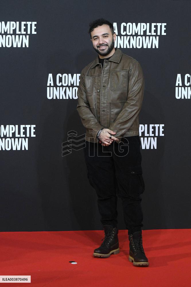 A Complete Unknown Premiere in Rome - Italy