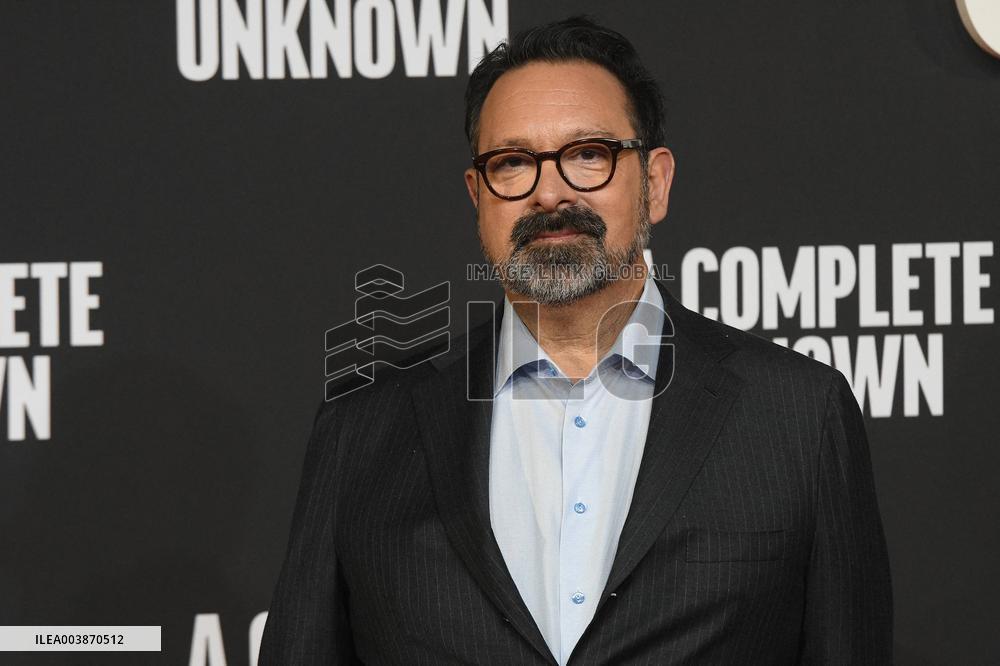 A Complete Unknown Premiere in Rome - Italy