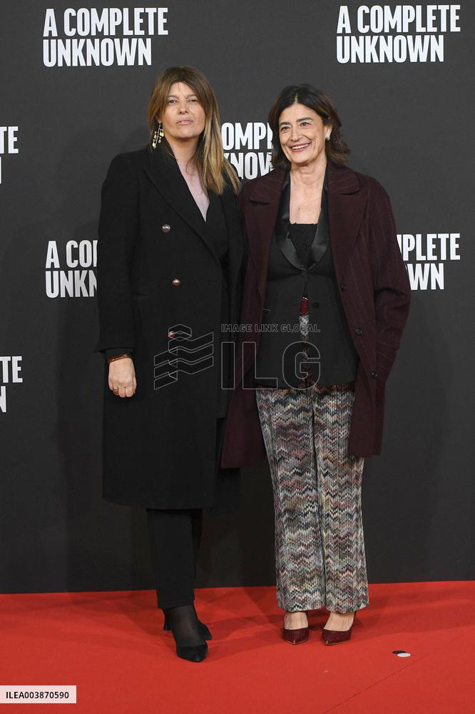 A Complete Unknown Premiere in Rome - Italy