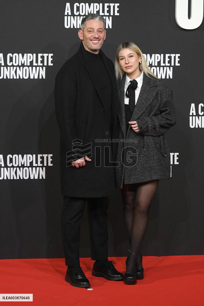 A Complete Unknown Premiere in Rome - Italy