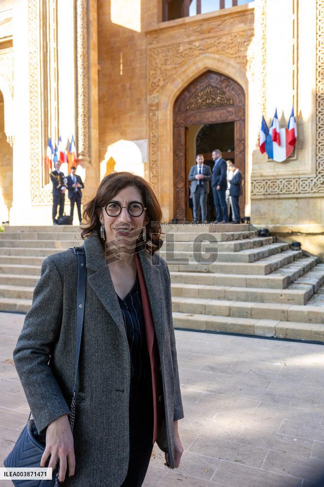 French President Macron Visits Lebanon - Beirut