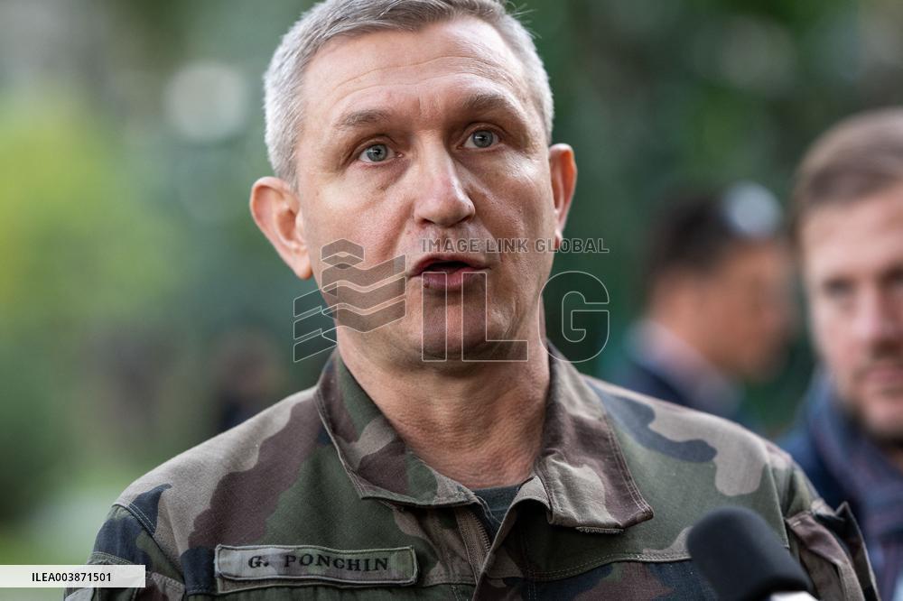 French President Macron Visits Lebanon - Beirut