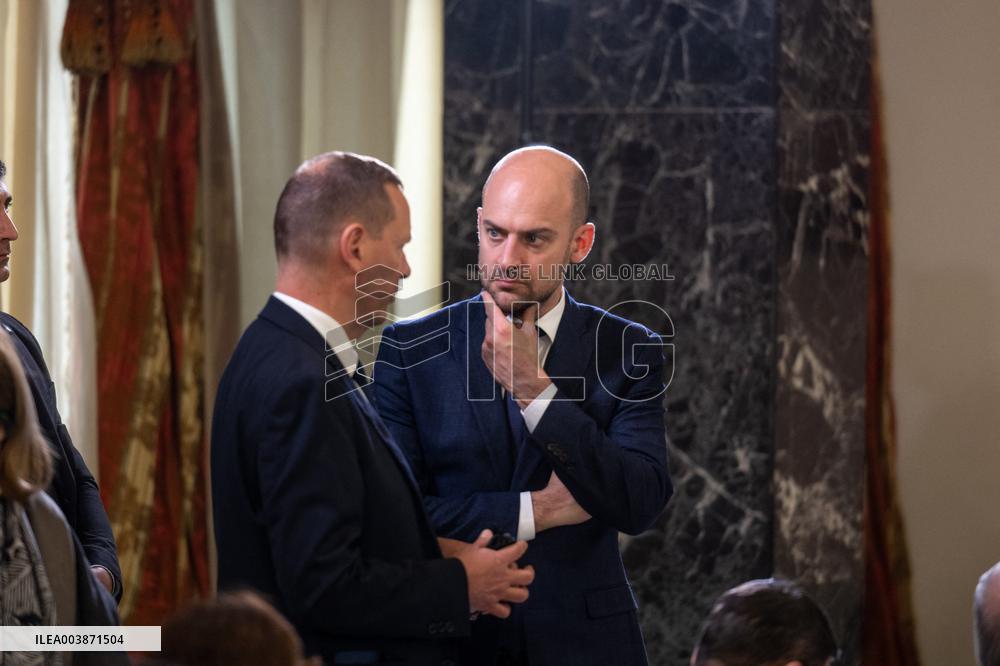 French President Macron Visits Lebanon - Beirut