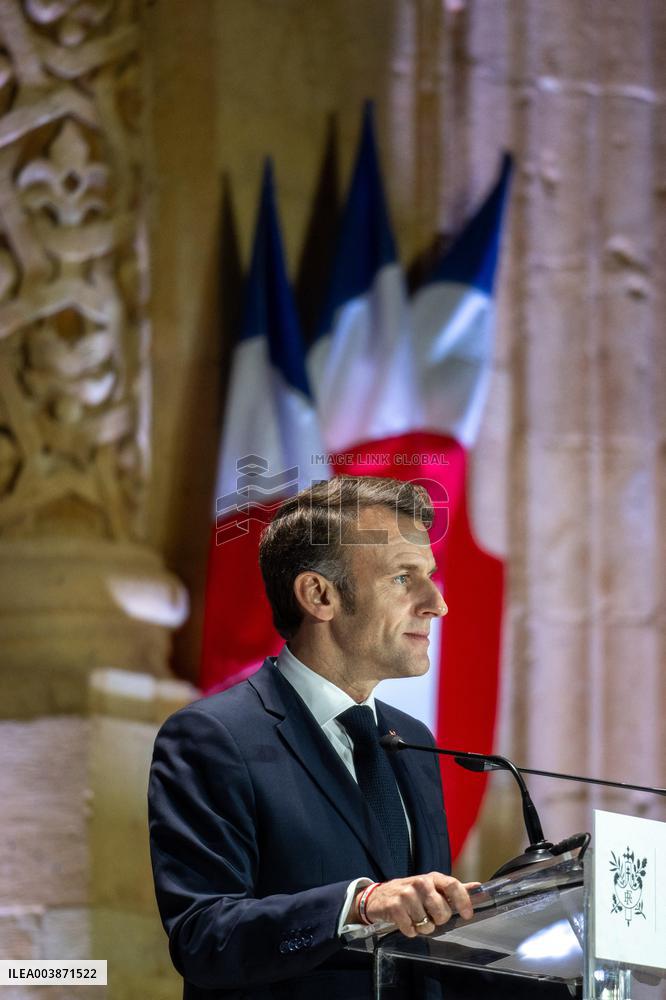 French President Macron Visits Lebanon - Beirut