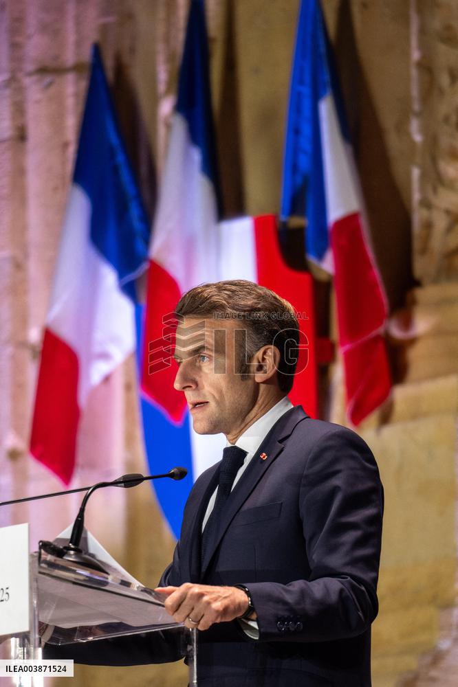 French President Macron Visits Lebanon - Beirut