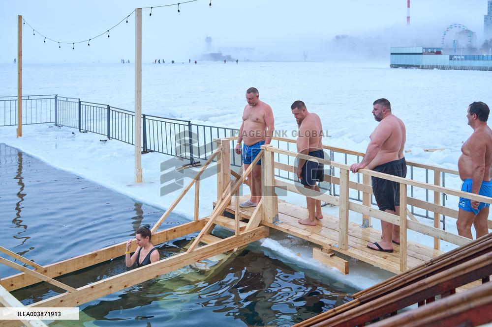 Orthodox Epiphany Celebrations - Vladivostok