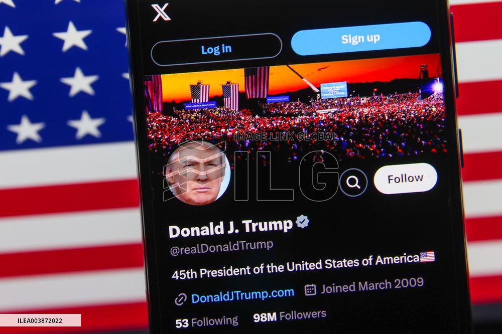 Donald Trump X Account Illustrations