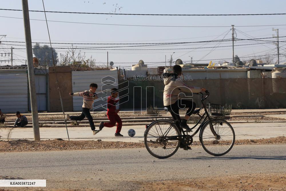Syrian Refugees In Zaatari Refugee Camp - Jordan