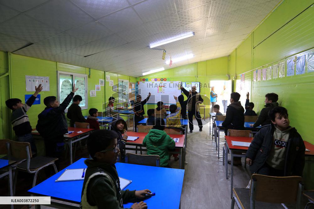 Syrian Refugees In Zaatari Refugee Camp - Jordan