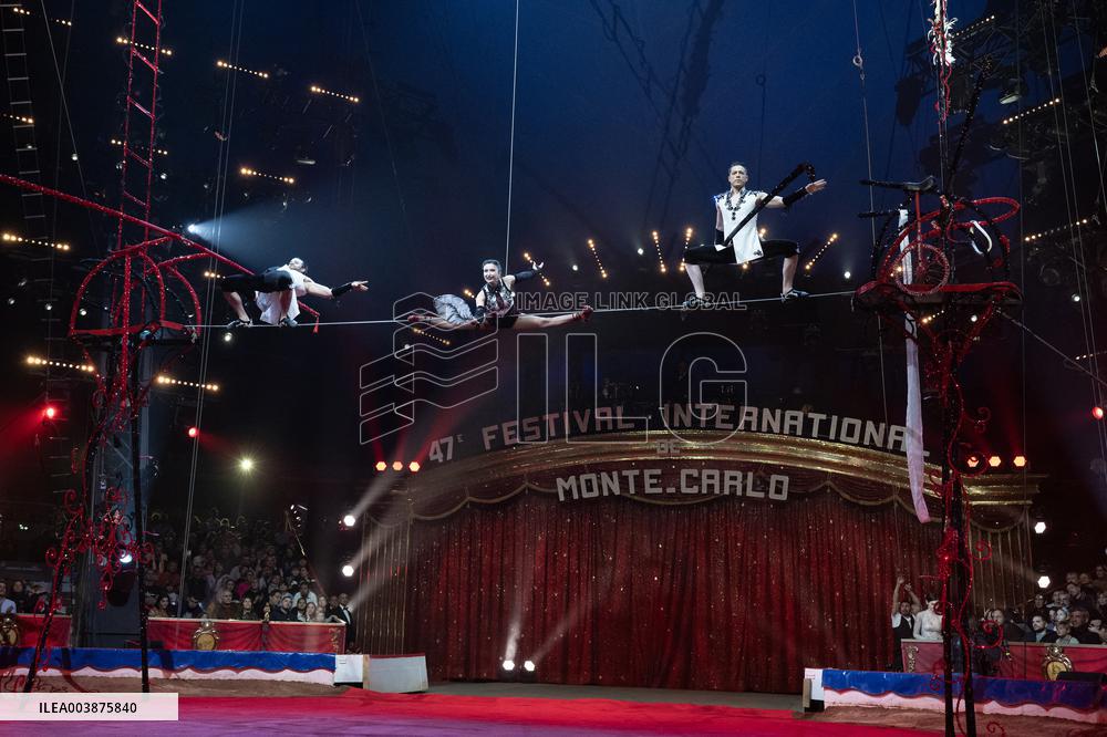 NO TABLOIDS: 47th International Circus Festival -Monte-Carlo