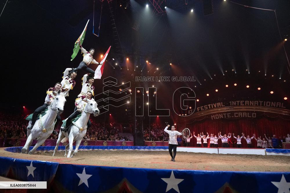 NO TABLOIDS: 47th International Circus Festival -Monte-Carlo