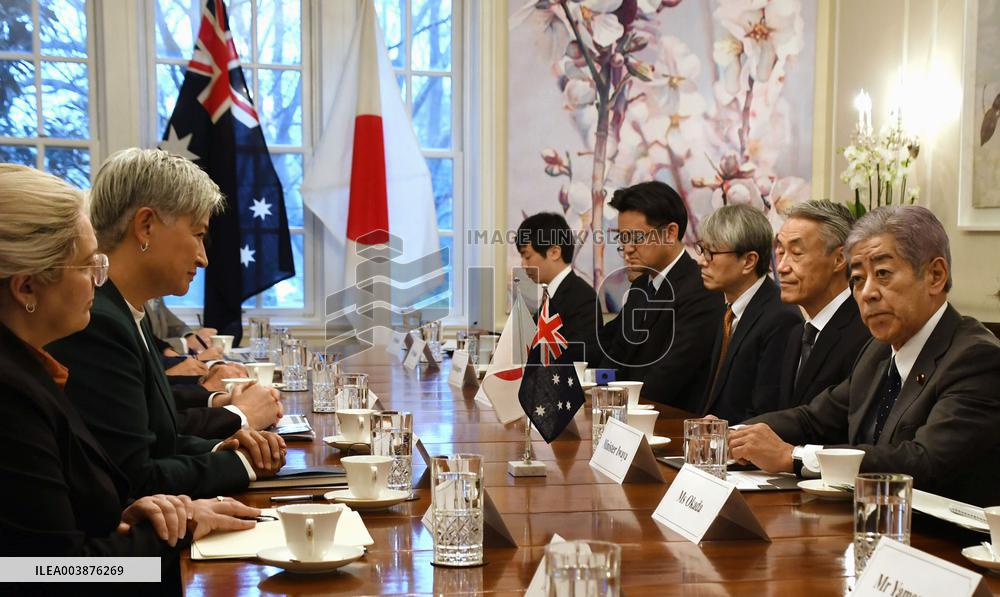 Japan-Australia foreign ministerial talks