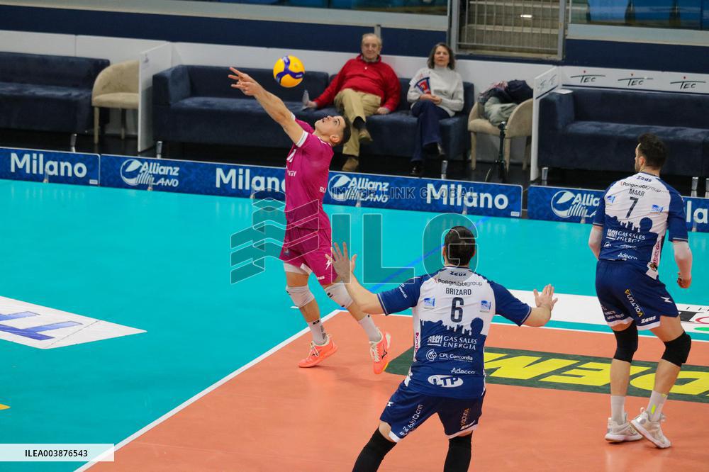VOLLEY - Superlega Serie A - Allianz Milano vs Gas Sales Bluenergy Piacenza
