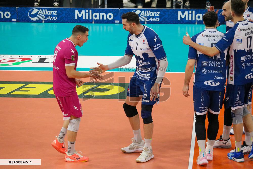 VOLLEY - Superlega Serie A - Allianz Milano vs Gas Sales Bluenergy Piacenza