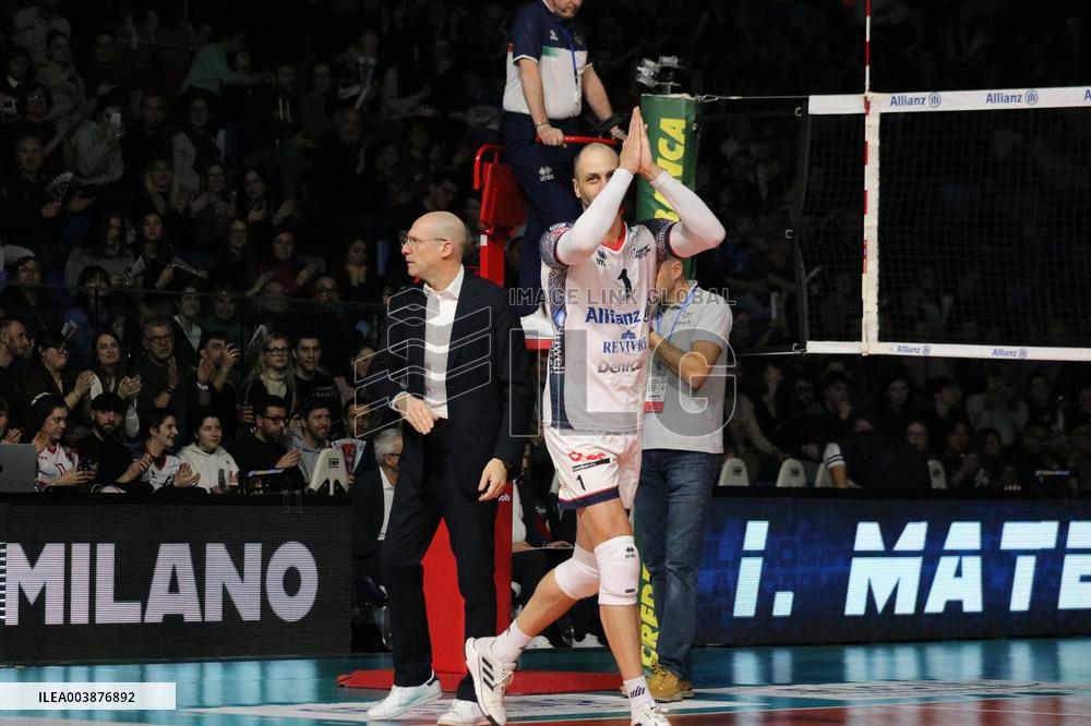 VOLLEY - Superlega Serie A - Allianz Milano vs Gas Sales Bluenergy Piacenza