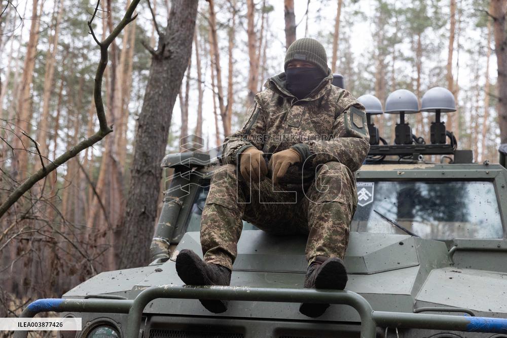 13th Brigade Of The Ukrainian National Guard In Operation - Khartiya