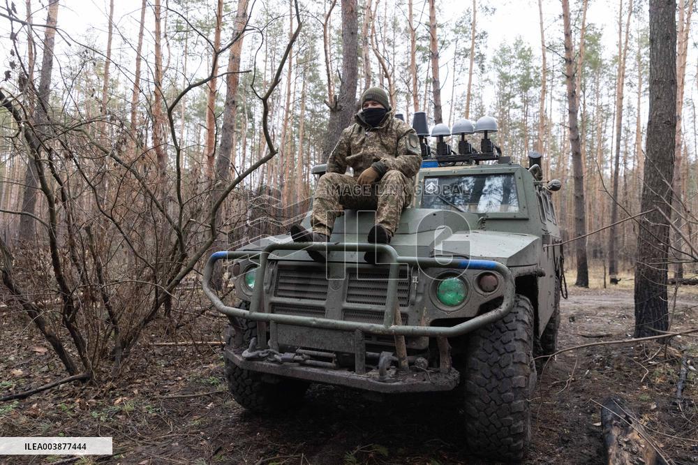 13th Brigade Of The Ukrainian National Guard In Operation - Khartiya