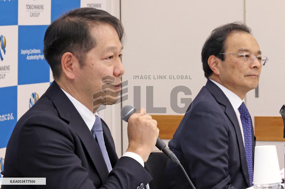 Tokio Marine Holdings, Inc. president change press conference