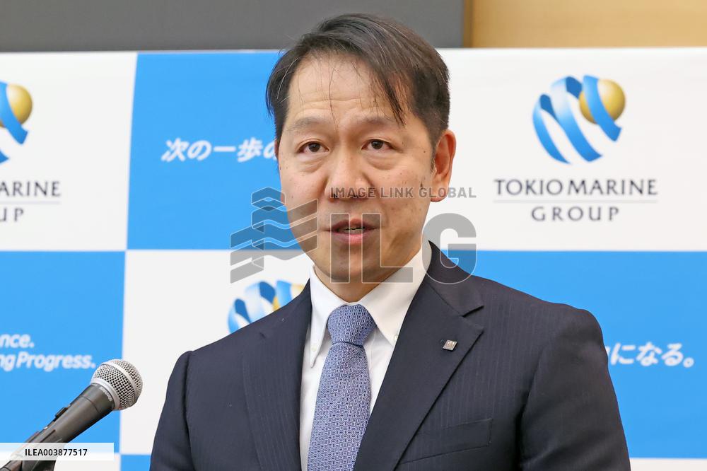 Tokio Marine Holdings, Inc. president change press conference