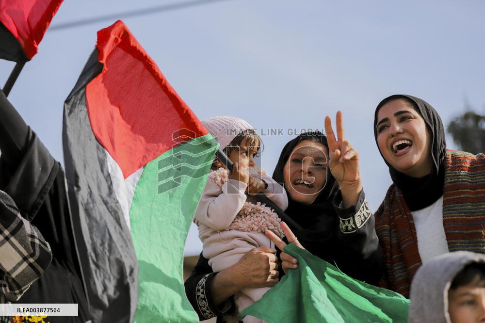 Displaced Residents Return To Their Homes After Over A Year Of Conflic - Gaza