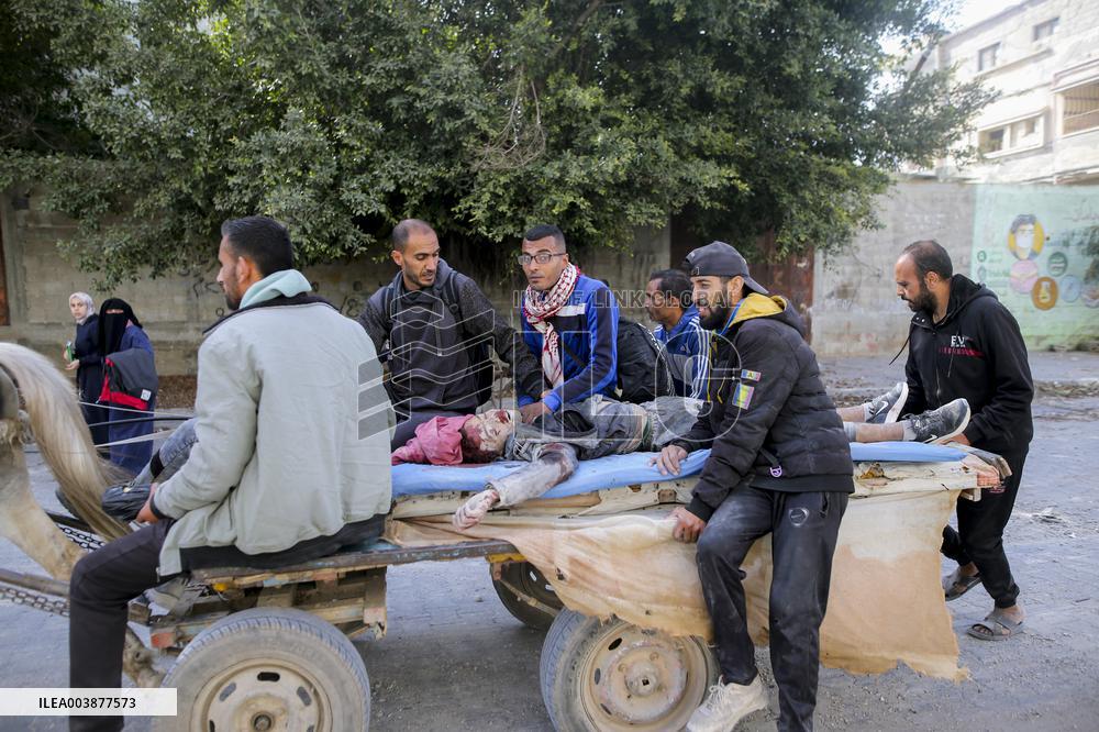 Displaced Residents Return To Their Homes After Over A Year Of Conflic - Gaza