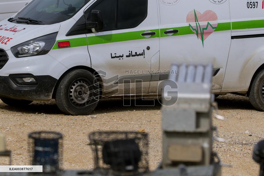 Israeli Occupation Forces Suppressed Palestinian Worshipers Near Mount Sbeih