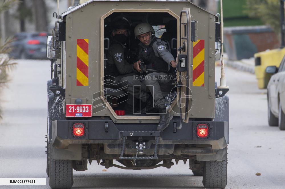 Israeli Occupation Forces Suppressed Palestinian Worshipers Near Mount Sbeih