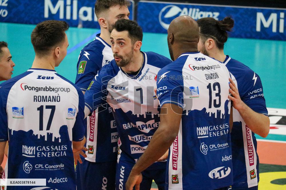 VOLLEY - Superlega Serie A - Allianz Milano vs Gas Sales Bluenergy Piacenza