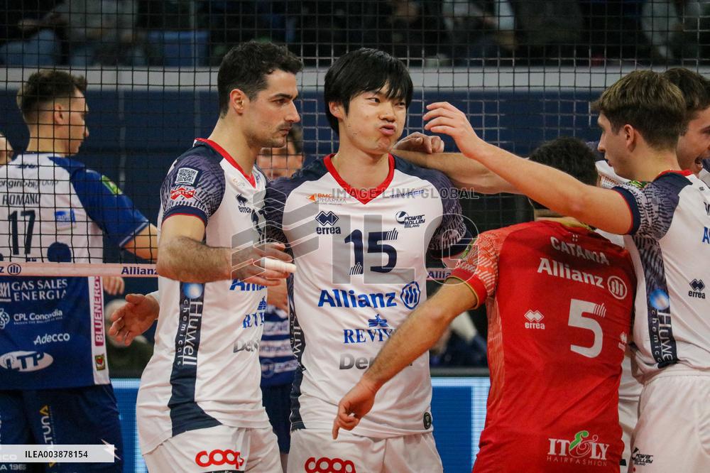 VOLLEY - Superlega Serie A - Allianz Milano vs Gas Sales Bluenergy Piacenza