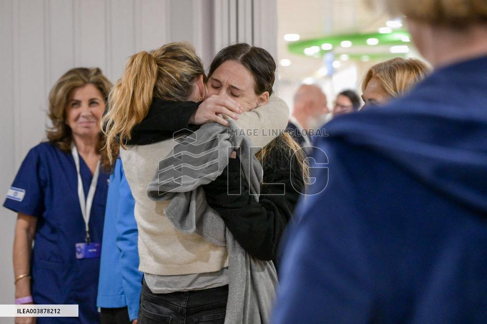 Israeli Hostages Returned Home After Spending More Than A Year In Hamas Captivity