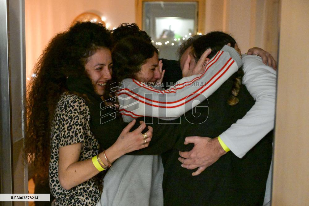 Israeli Hostages Returned Home After Spending More Than A Year In Hamas Captivity