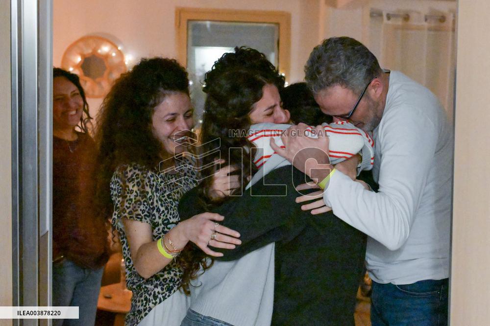 Israeli Hostages Returned Home After Spending More Than A Year In Hamas Captivity