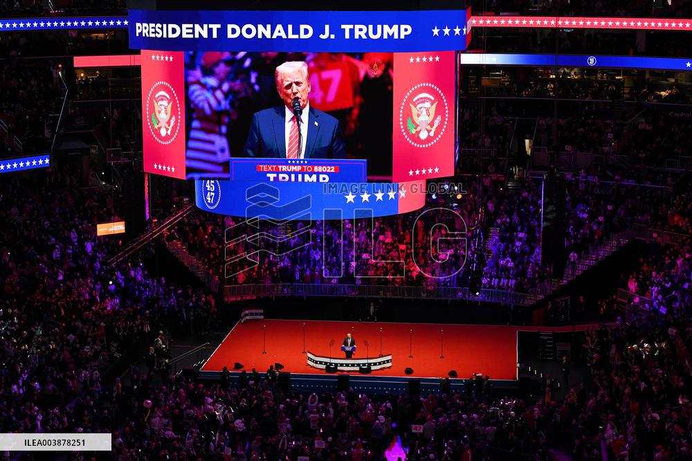 Make America Great Again Victory Rally - DC