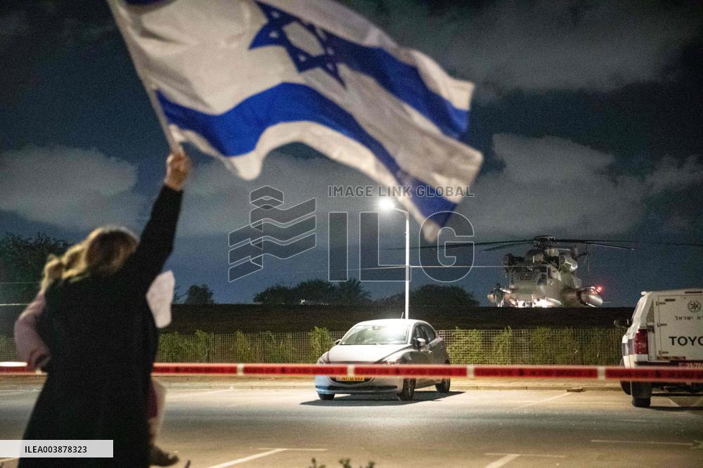 First 3 Hostages Arrive In Israel Under Gaza Truce Deal