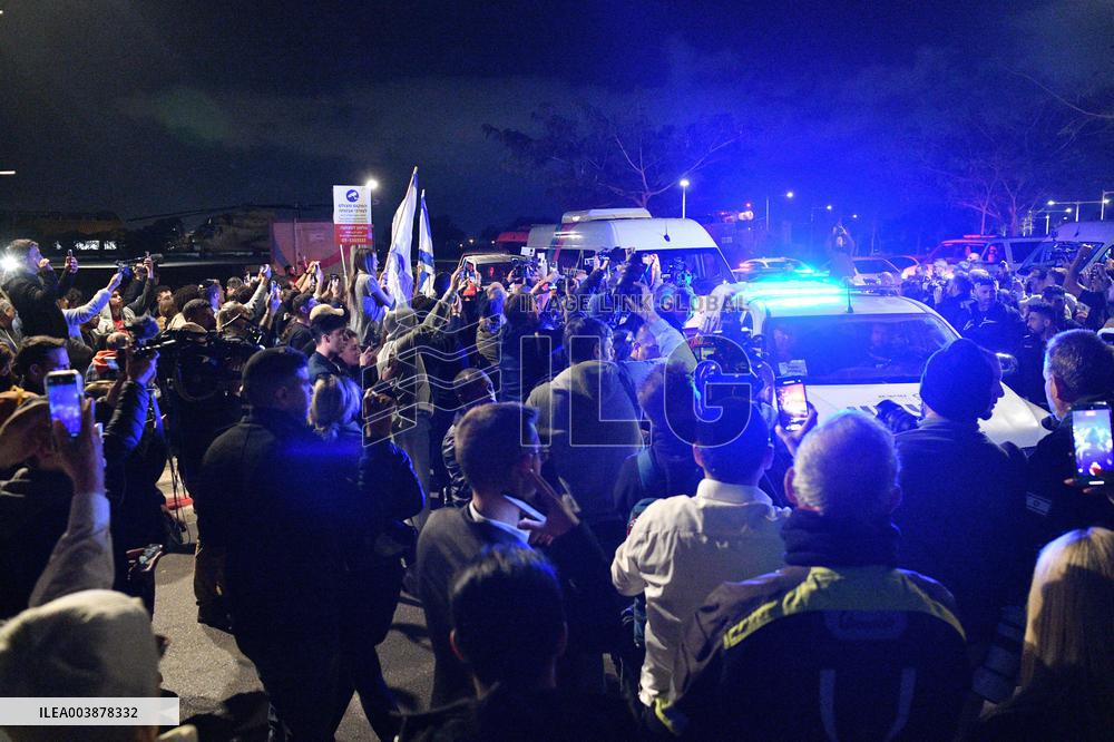 First 3 Hostages Arrive In Israel Under Gaza Truce Deal