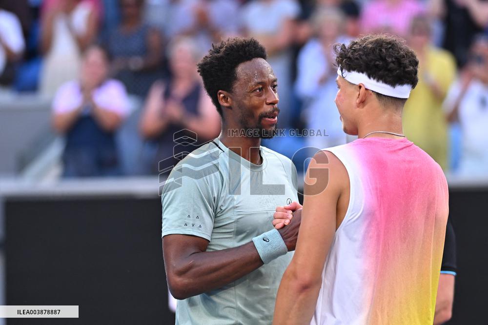 Australian Open - Gael Monfils Retires Against Ben Shelton - Round 4