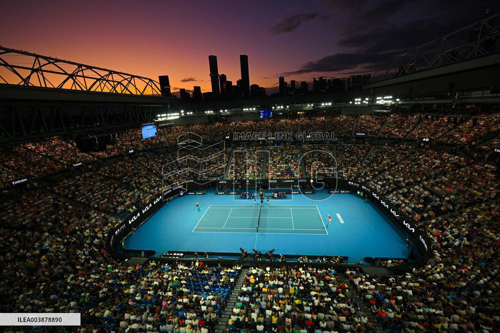 Australian Open - Gael Monfils Retires Against Ben Shelton - Round 4