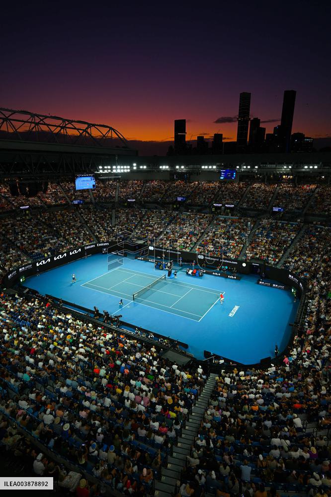 Australian Open - Gael Monfils Retires Against Ben Shelton - Round 4
