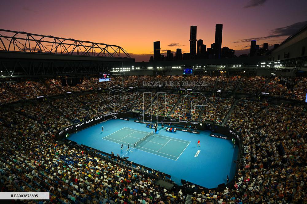 Australian Open - Gael Monfils Retires Against Ben Shelton - Round 4