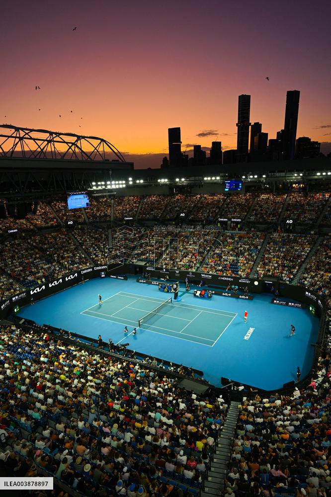 Australian Open - Gael Monfils Retires Against Ben Shelton - Round 4