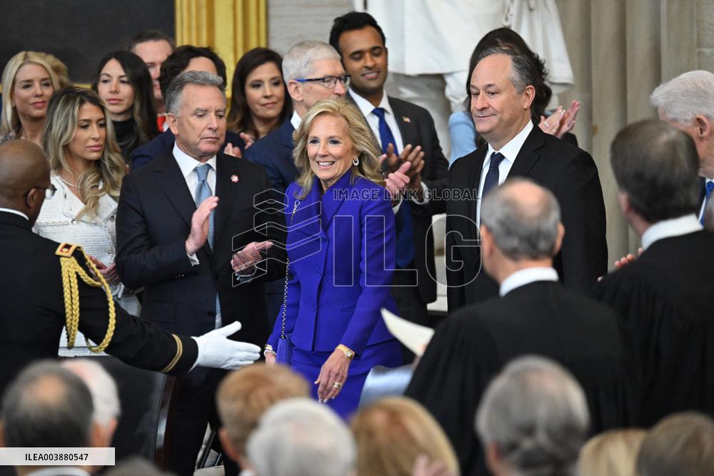 Trump and Vance Swearing-In Ceremony - USA