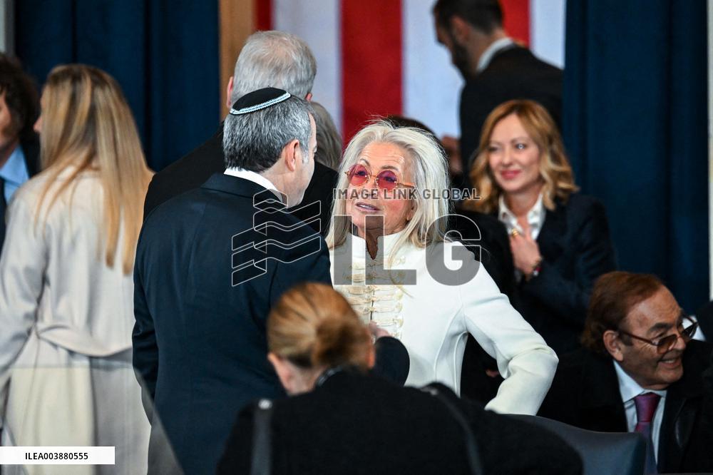Trump and Vance Swearing-In at the US Capitol