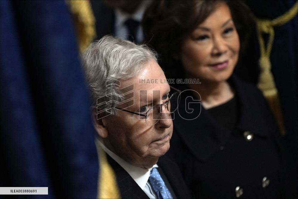 Trump and Vance Swearing-In Ceremony - USA