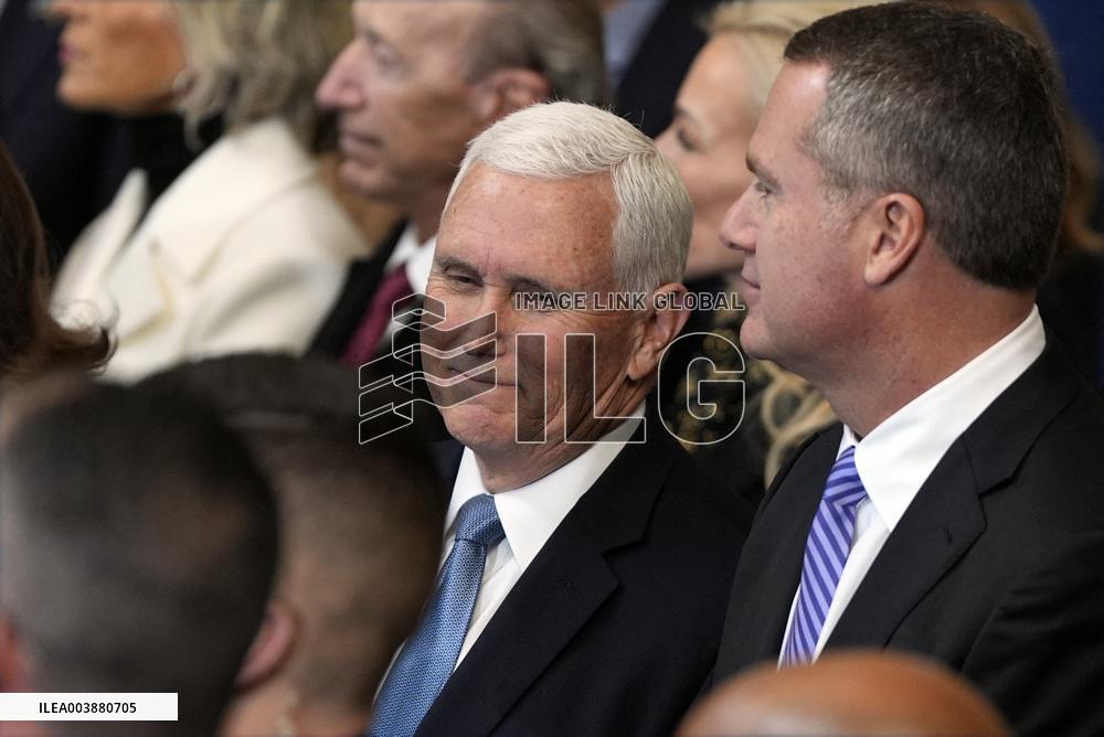 Trump and Vance Swearing-In Ceremony - USA