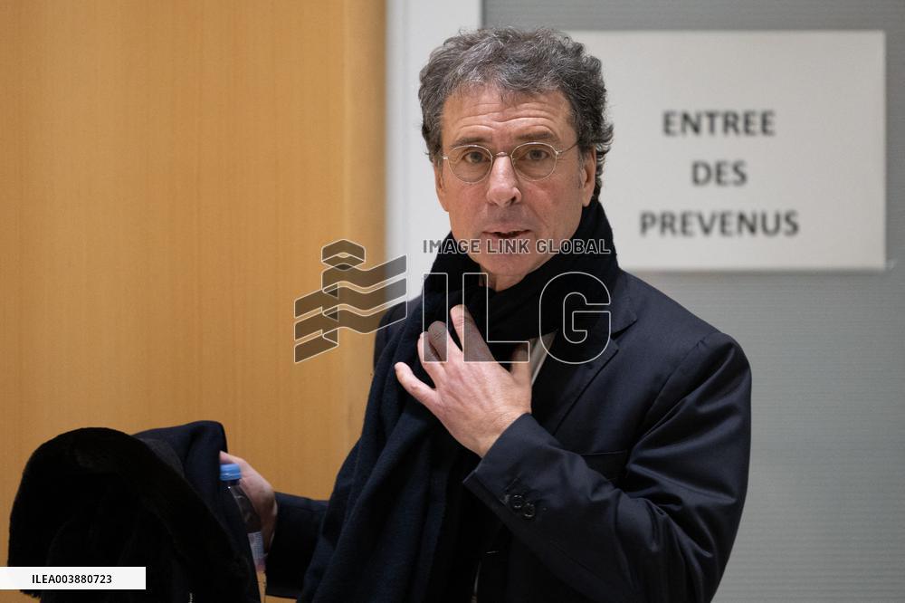 Nicolas Sarkozy trial for illegal campaign financing from Lybia - Paris