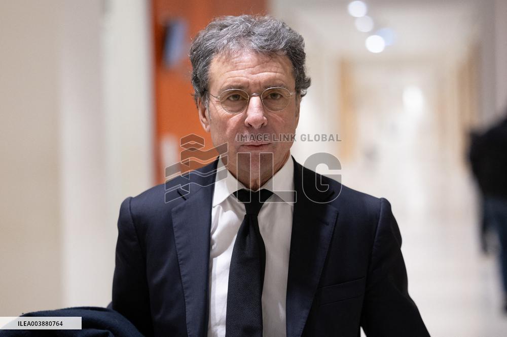 Nicolas Sarkozy trial for illegal campaign financing from Lybia - Paris