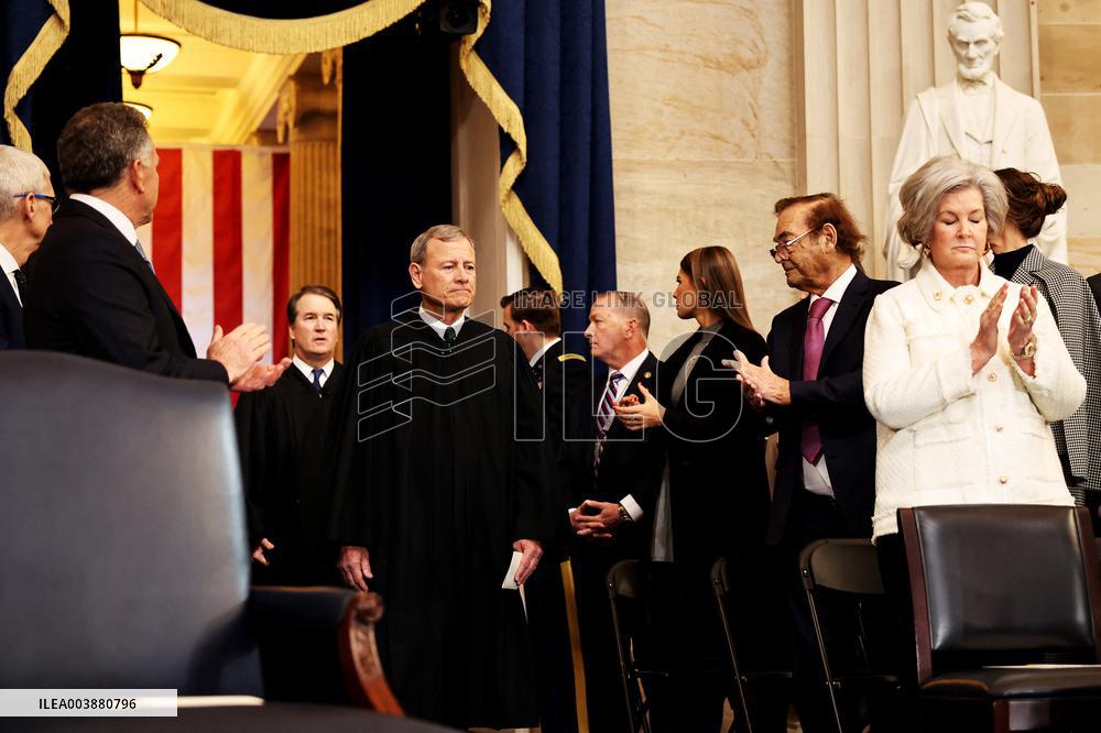 Guest Attending Trump and Vance Swearing-In At Capitol - DC