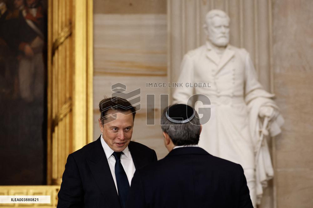 Guest Attending Trump and Vance Swearing-In At Capitol - DC